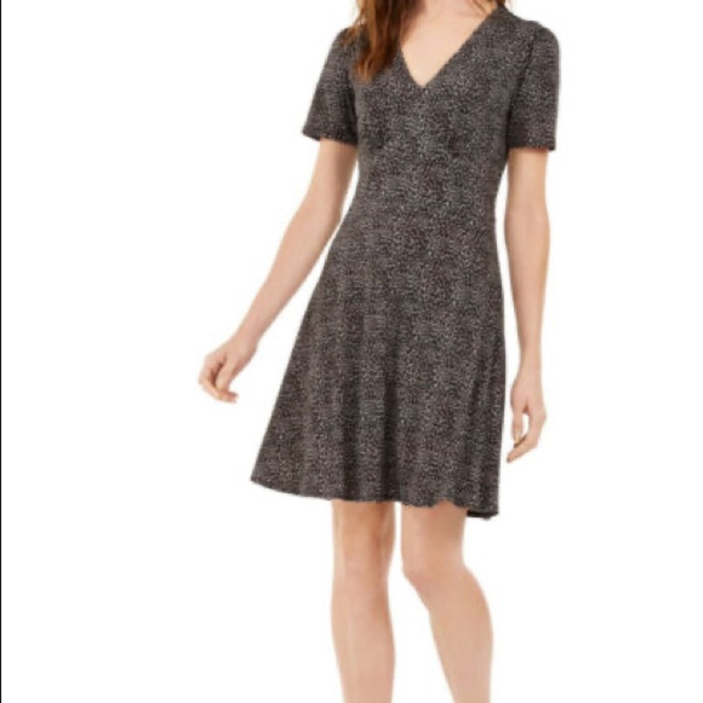 Michael Kors V-neck midi dress
